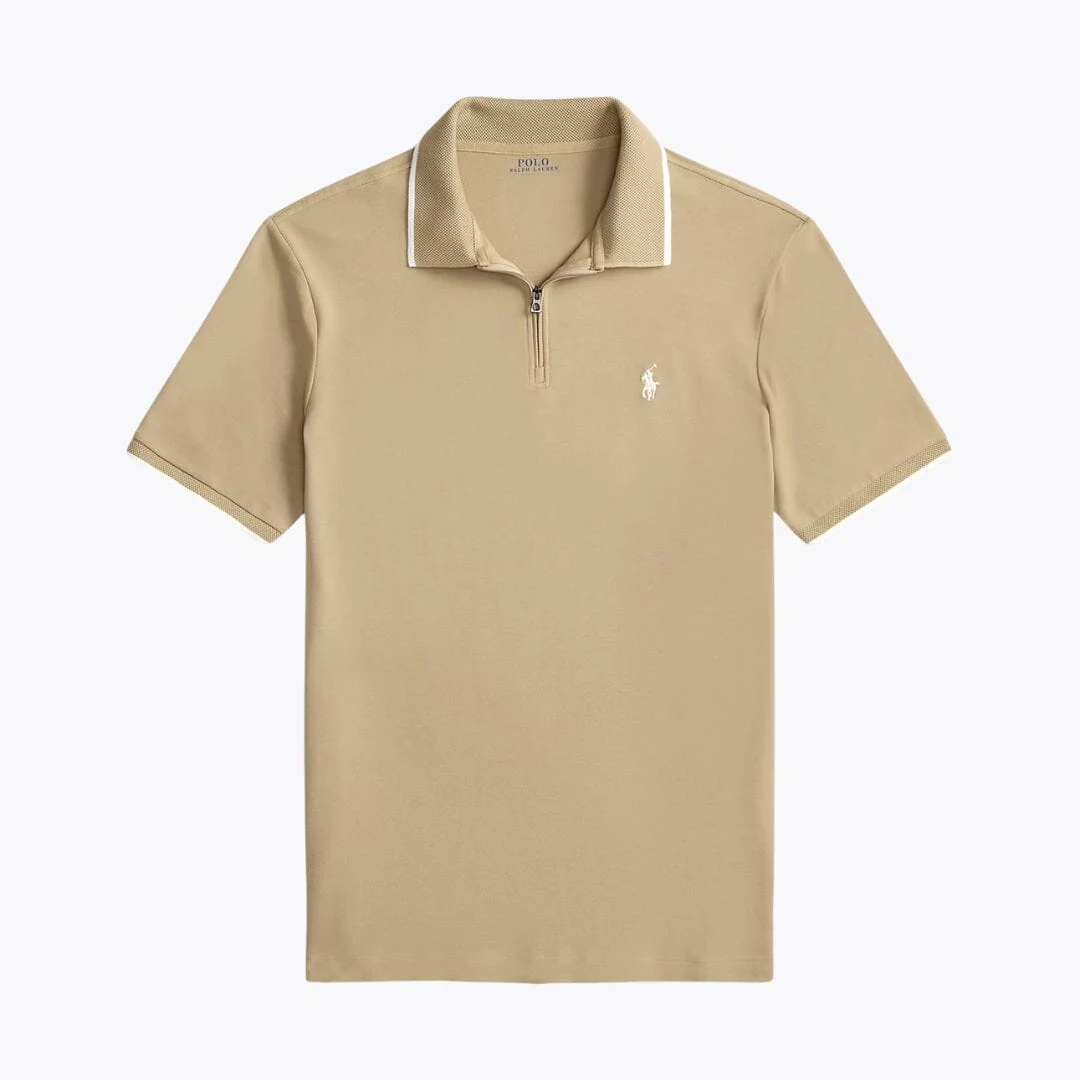 Stretch Cotton Short Sleeve Collared Shirt - Image 4