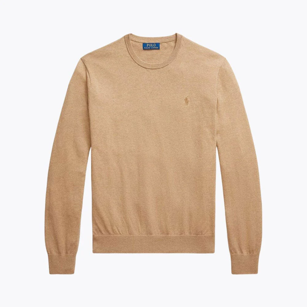 Cotton Cashmere Blend Crewneck Sweater - Image 3