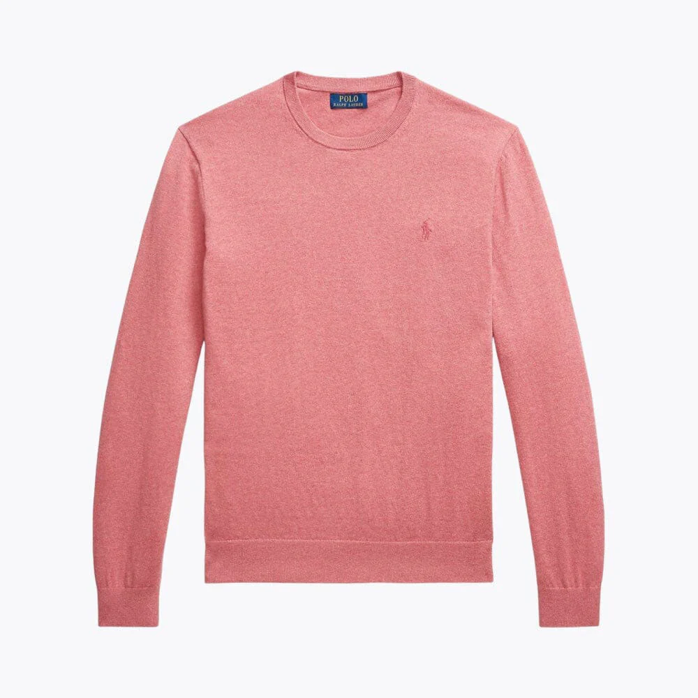 Cotton Cashmere Blend Crewneck Sweater - Image 5