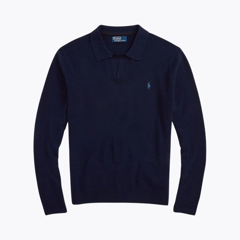 Regular Fit Wool Collared Sweater
