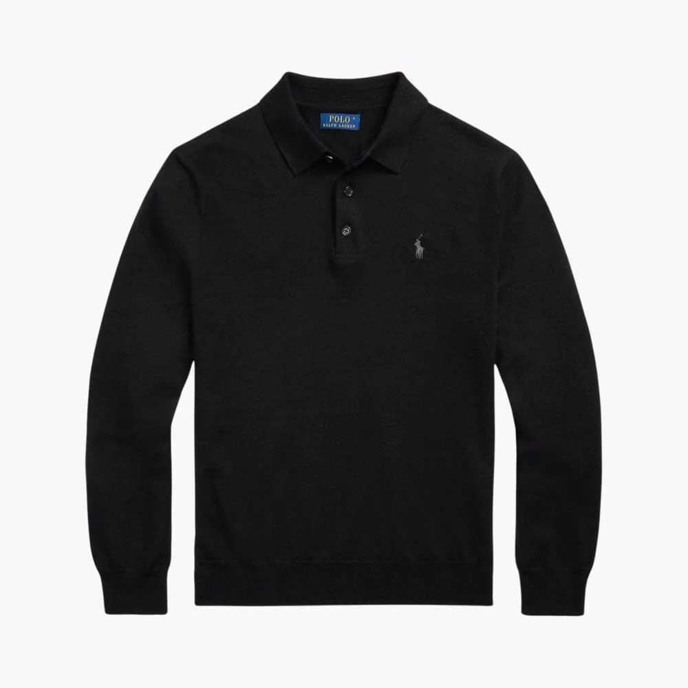 Fit Wool Collared Sweater - Image 2
