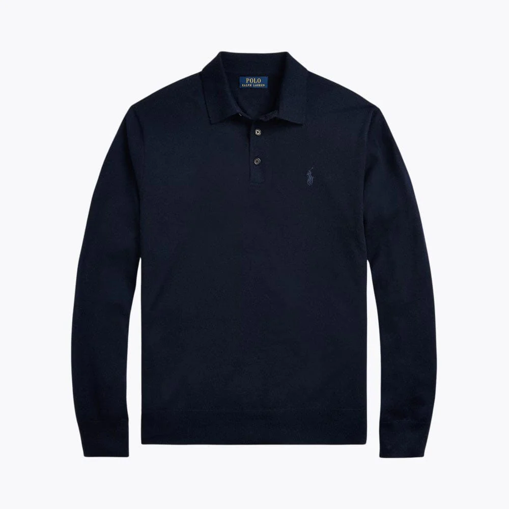 Fit Wool Collared Sweater - Image 3