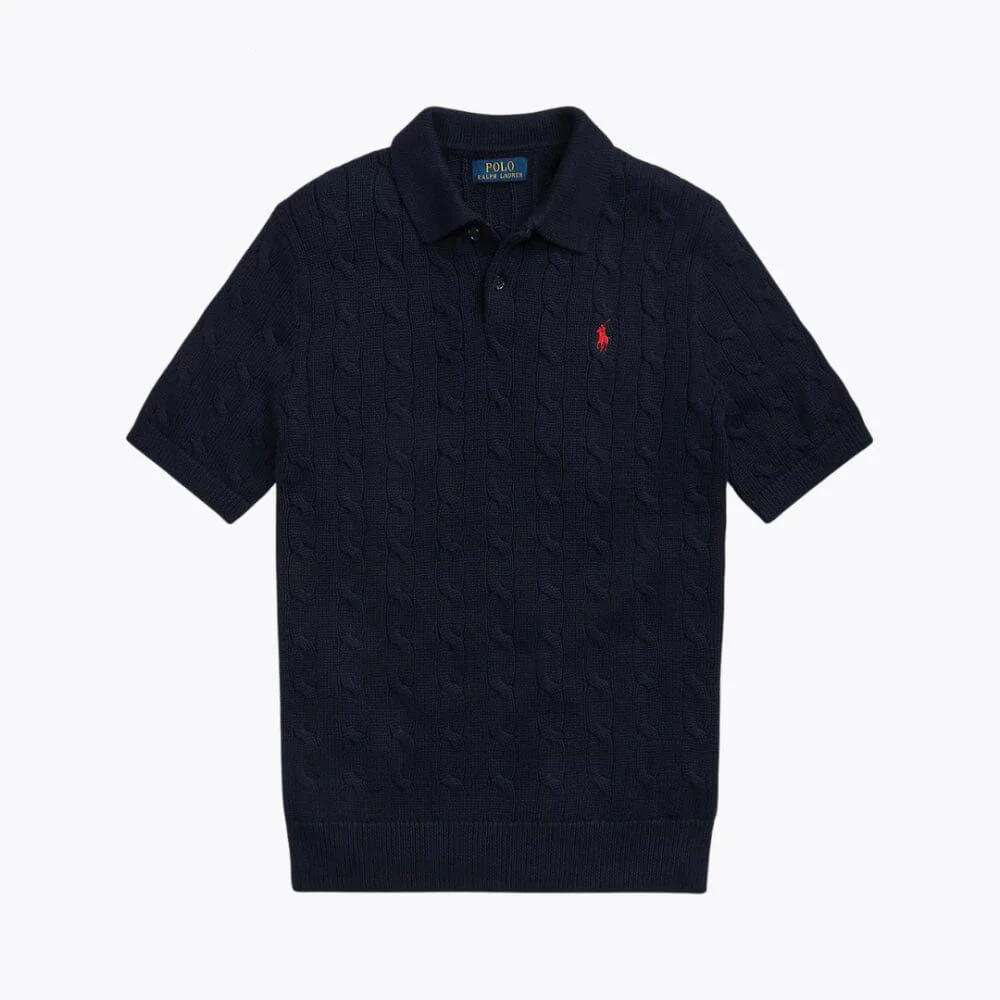 Short Sleeve Classic Fit Knit Shirt