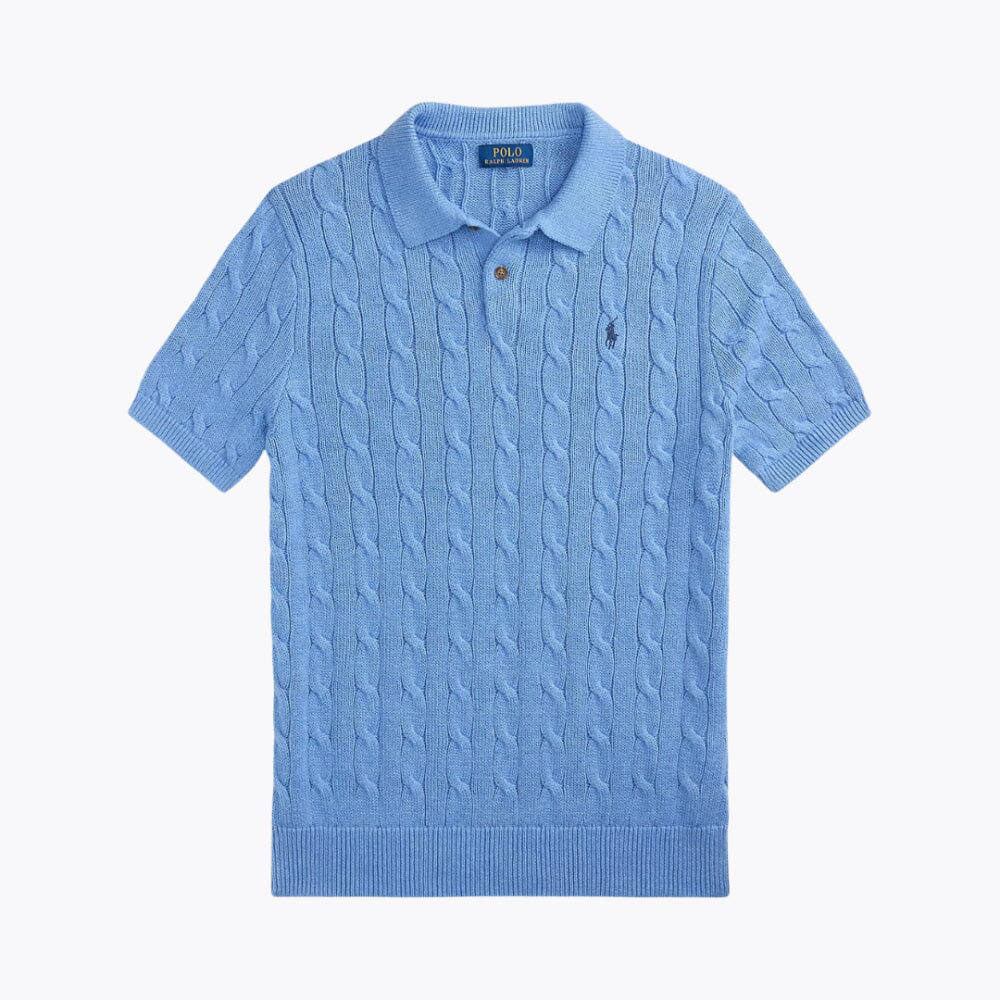 Short Sleeve Classic Fit Knit Shirt - Image 2