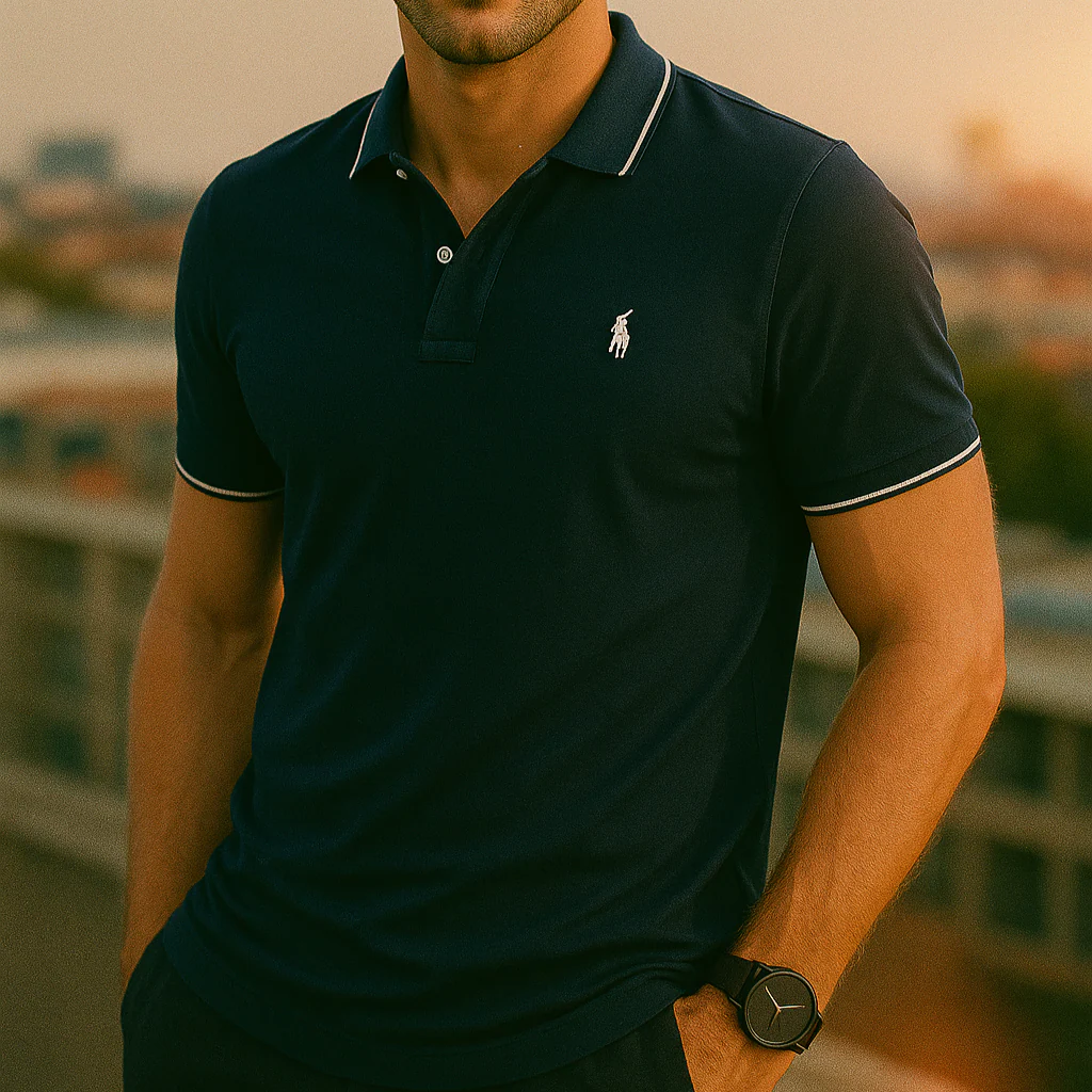 Slim Fit Cotton-Blend Shirt Duo - Buy 1, Get 1 Free - Image 10