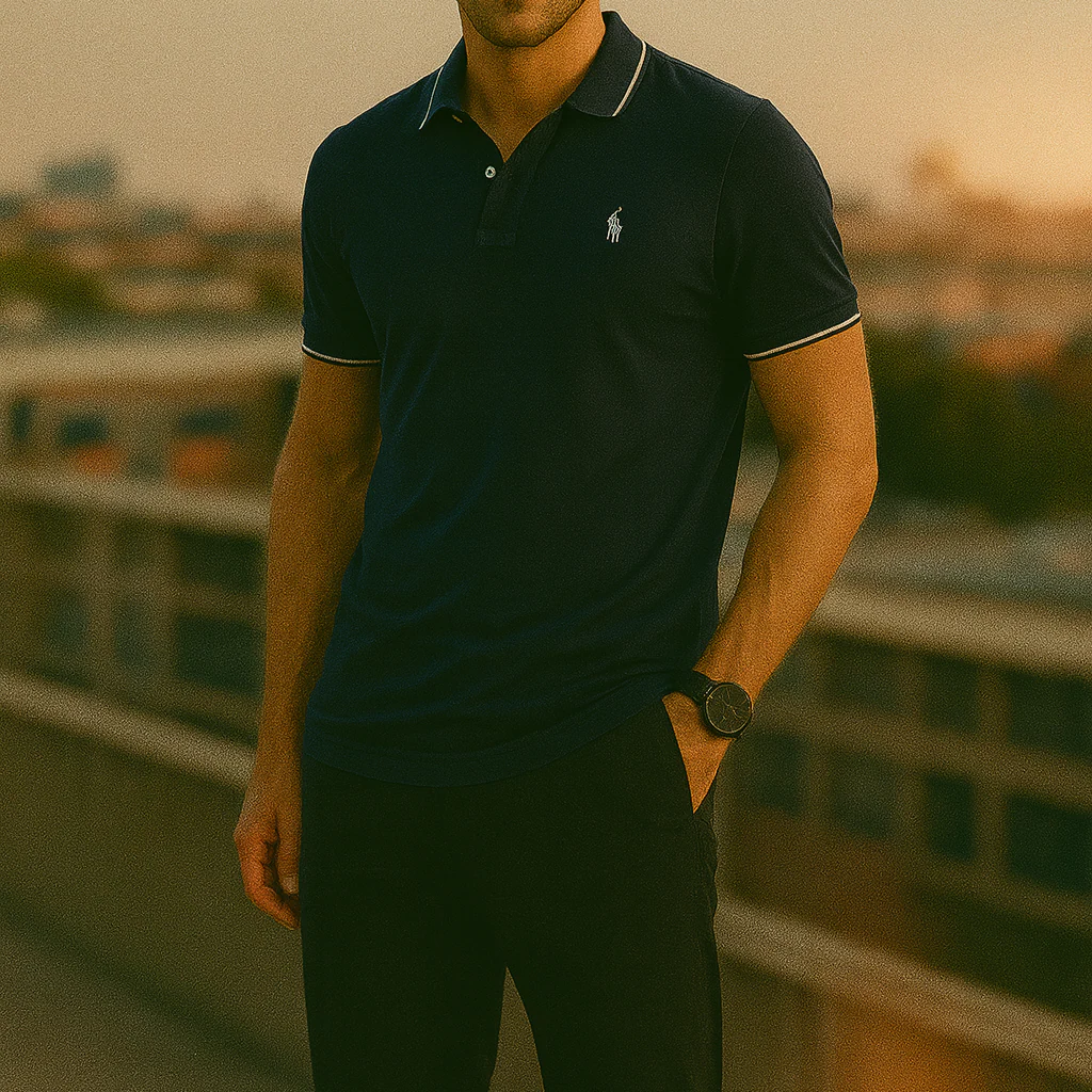 Slim Fit Cotton-Blend Shirt Duo - Buy 1, Get 1 Free - Image 12