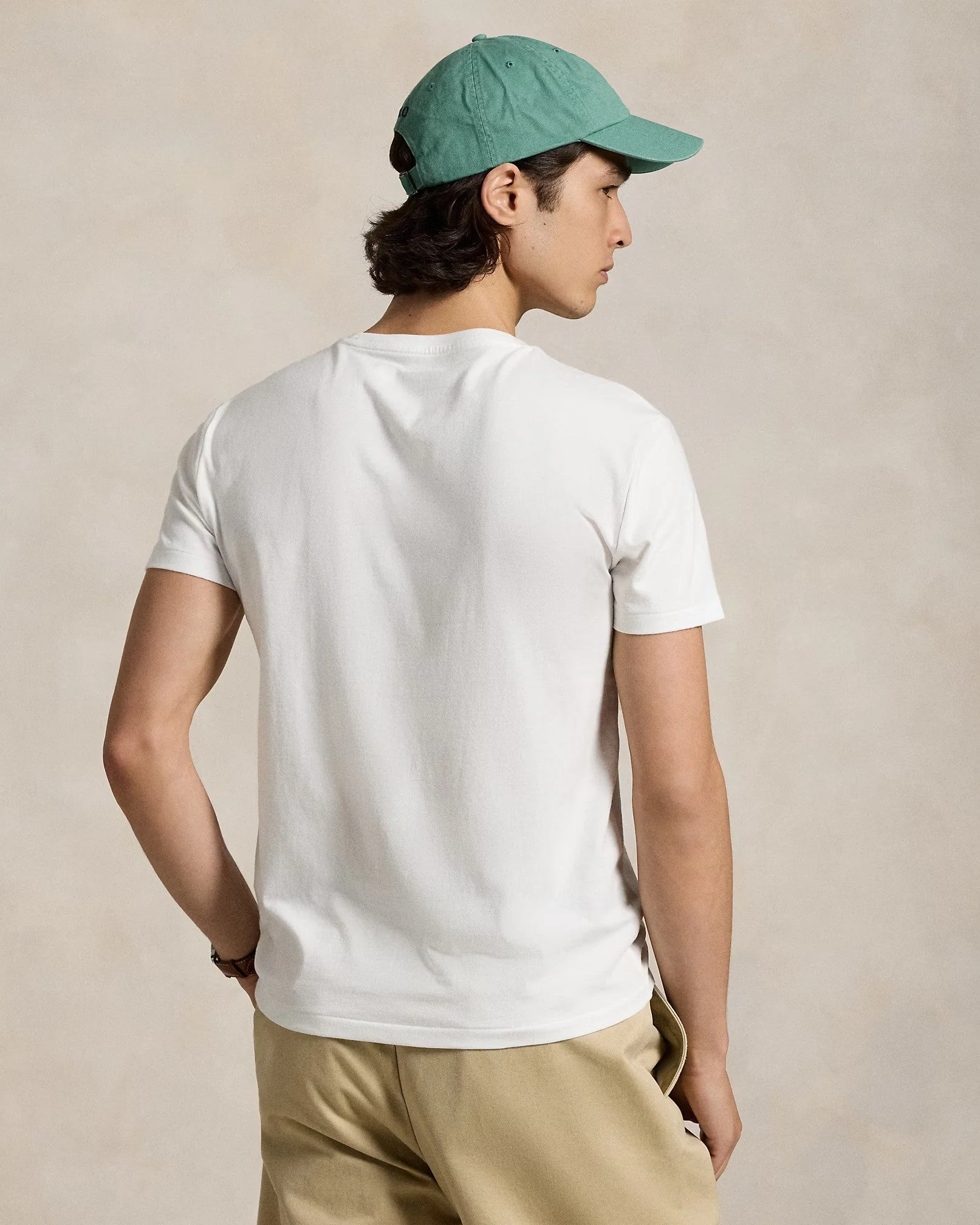 Slim Fit Cotton Crewneck T-Shirt - Image 2