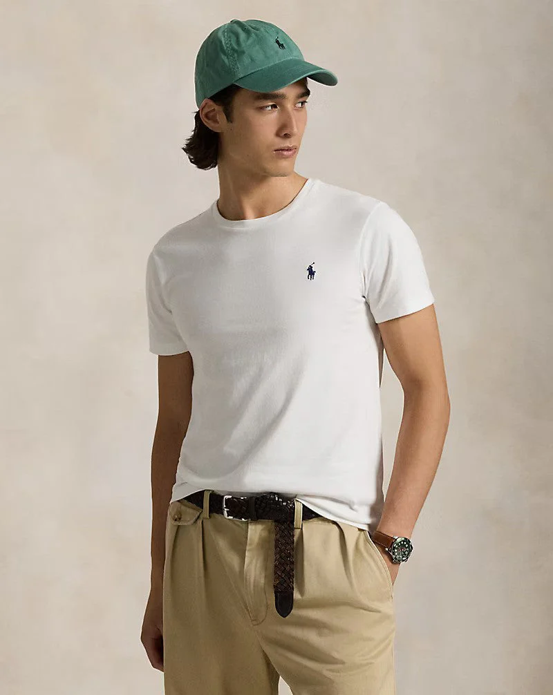 Slim Fit Cotton Crewneck T-Shirt - Image 3