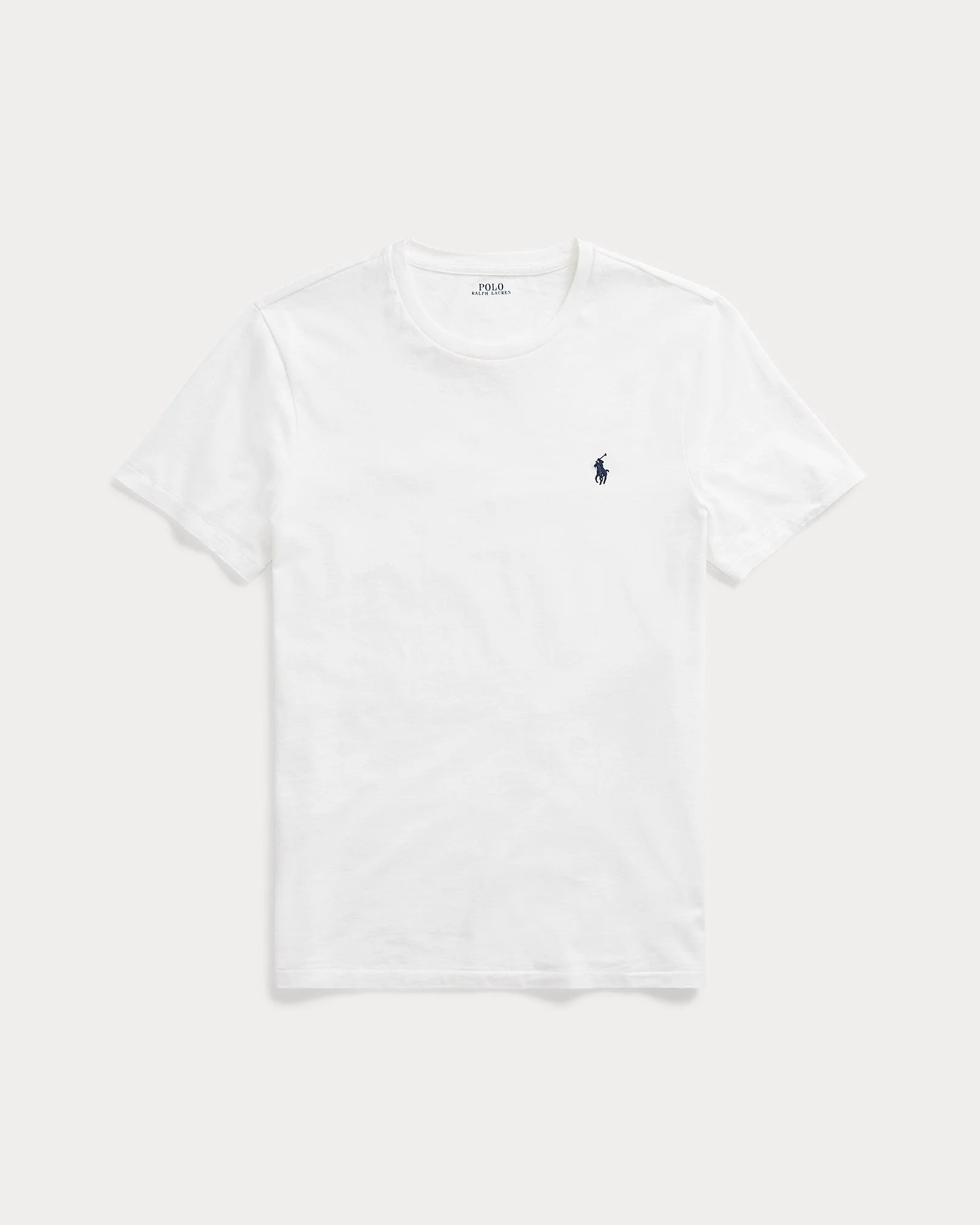 Slim Fit Cotton Crewneck T-Shirt - Image 4