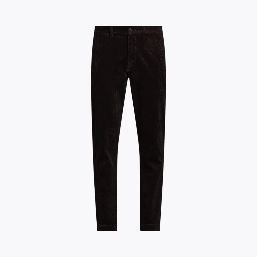 Straight Leg Stretch Cotton Corduroy Pants - Image 2