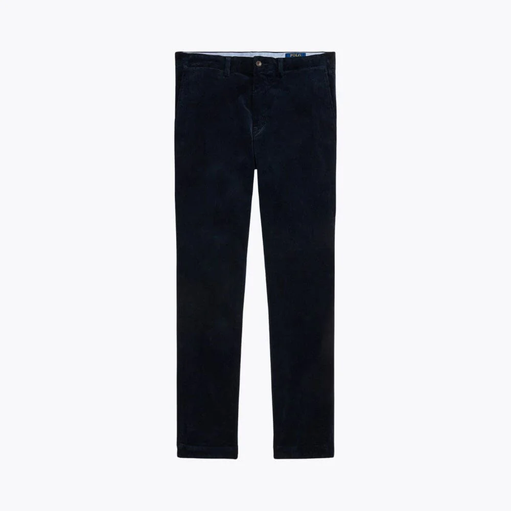 Straight Leg Stretch Cotton Corduroy Pants - Image 3