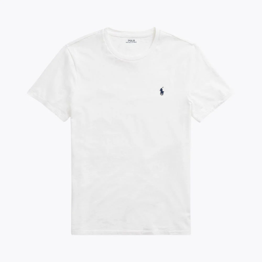Fitted Cotton Crewneck T-Shirt - Image 4