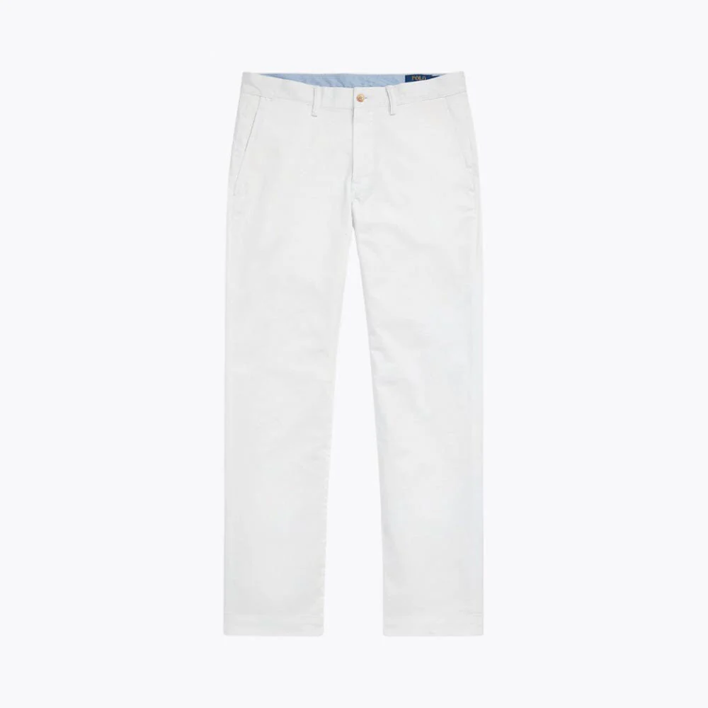 Straight Fit Stretch Cotton Pants - Image 2