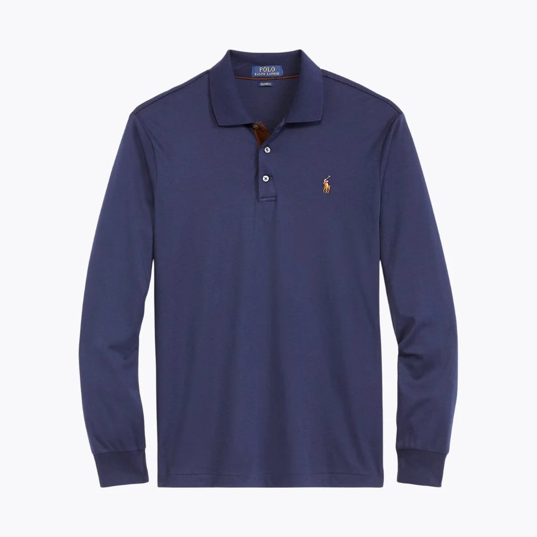 Long Sleeve Cotton Collared Shirt - Image 5