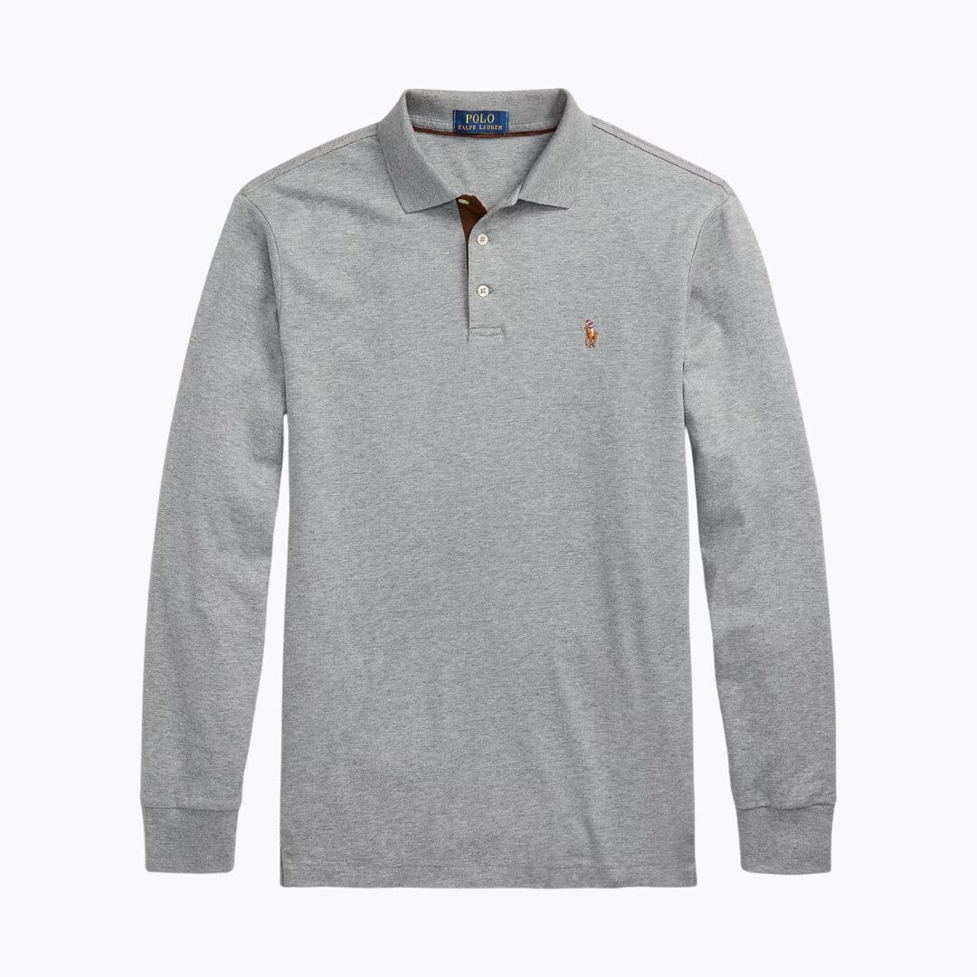 Long Sleeve Cotton Collared Shirt - Image 7