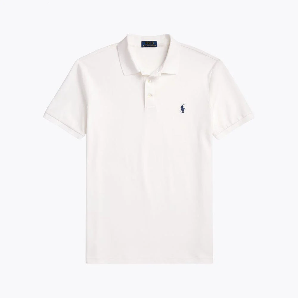 Slim Fit Stretch Cotton Collared Shirt - Image 3
