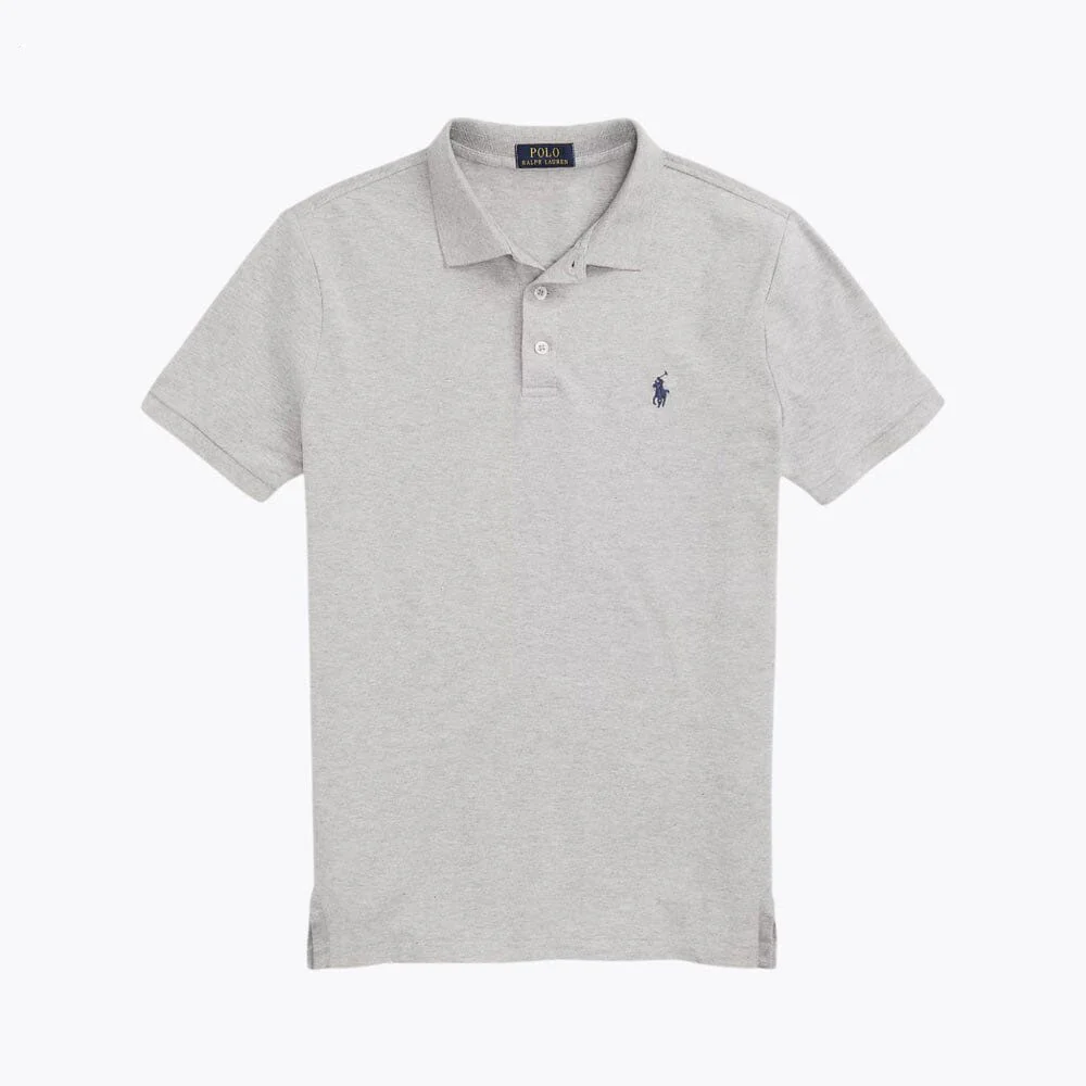 Slim Fit Stretch Cotton Collared Shirt - Image 7