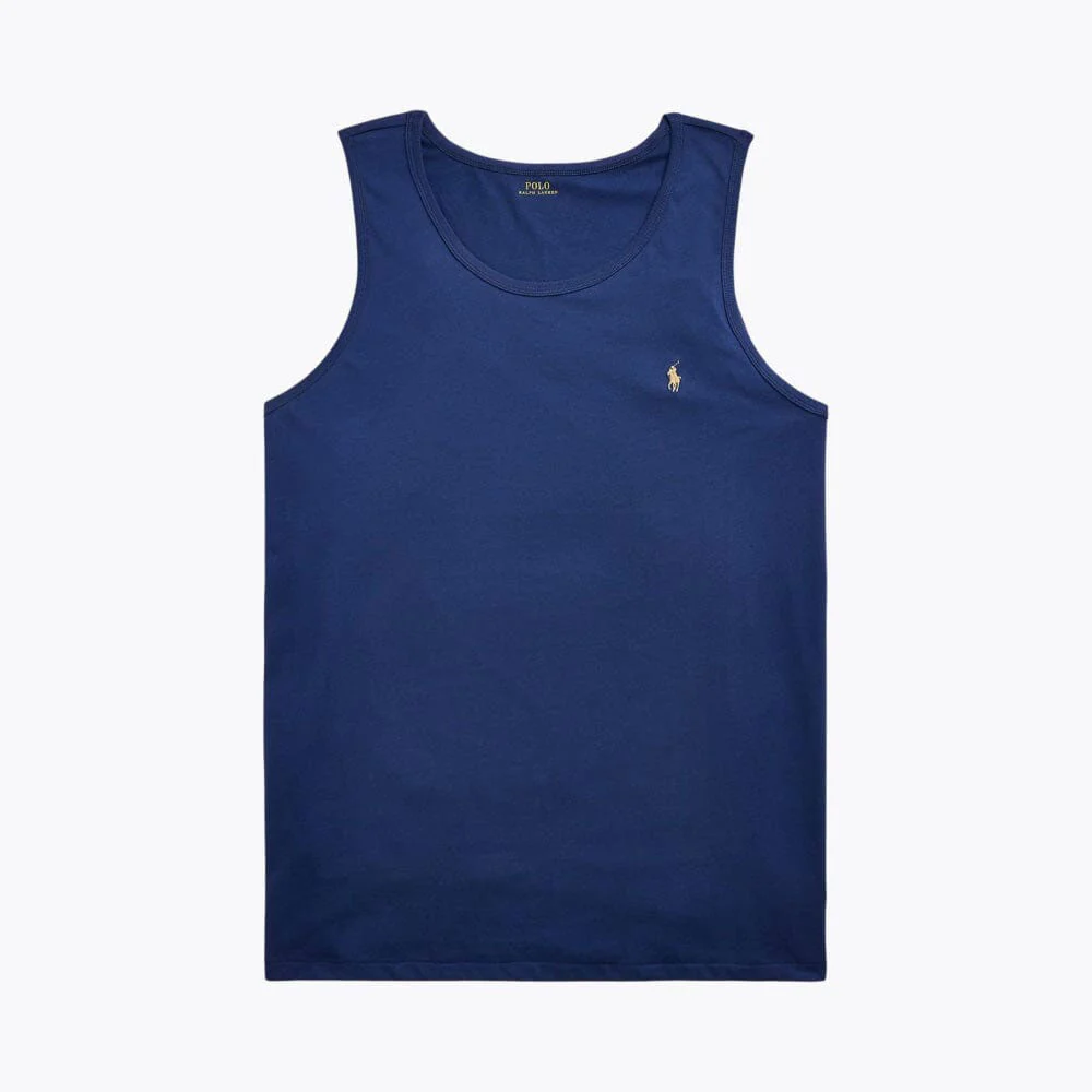 Washed Cotton Jersey Tank Top