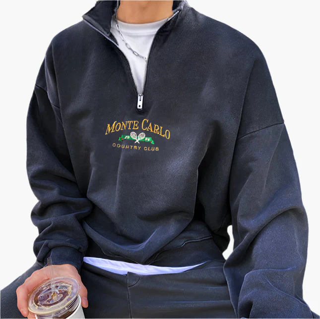 MONTE CARLO Vintage Quarter Zip - Image 3
