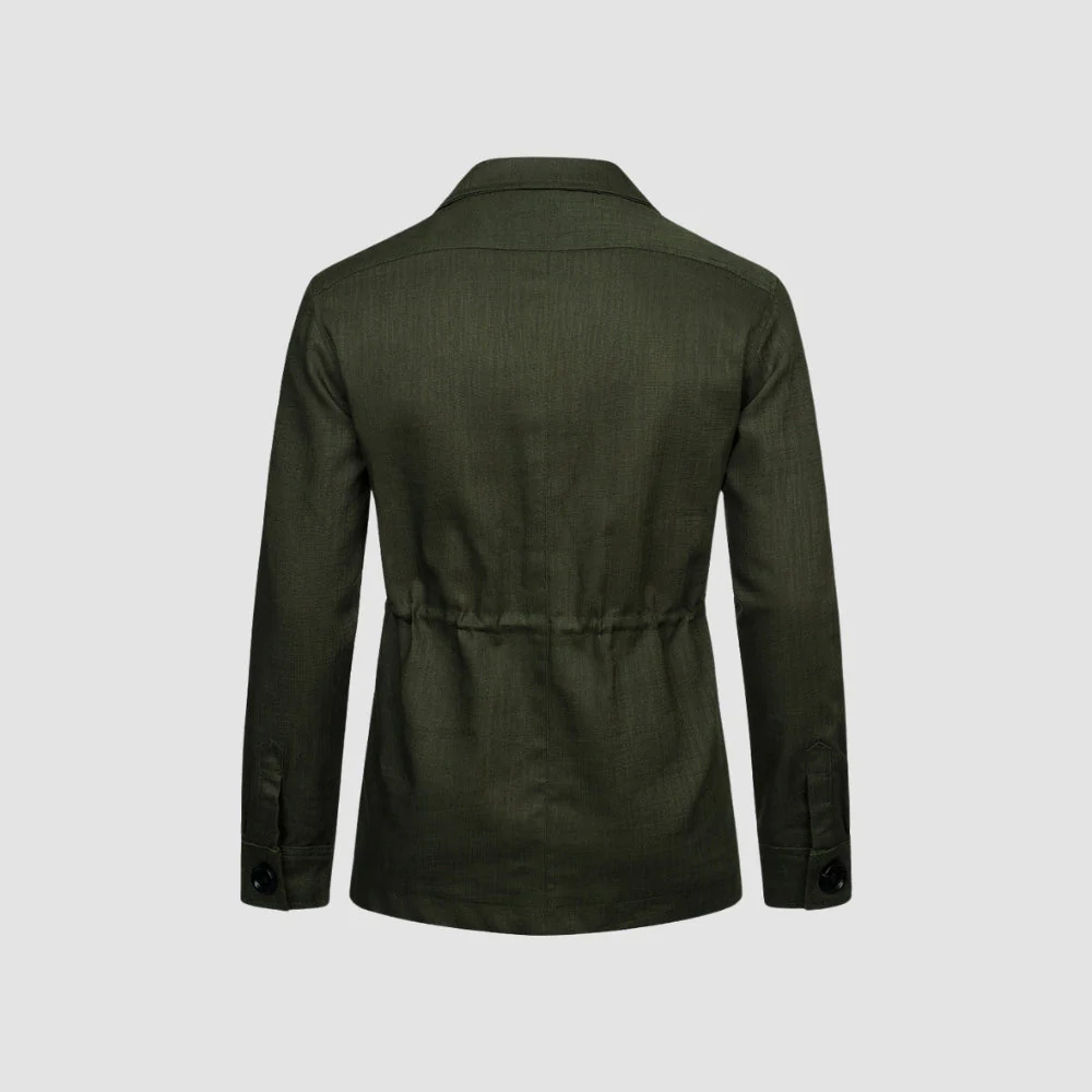 Old Money Casual Hunting Short Coat - Image 6