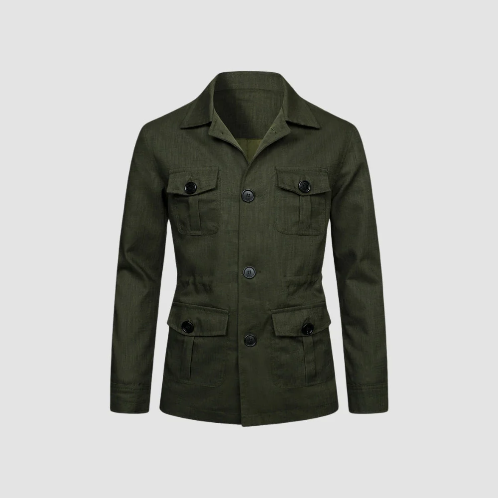 Old Money Casual Hunting Short Coat - Image 9