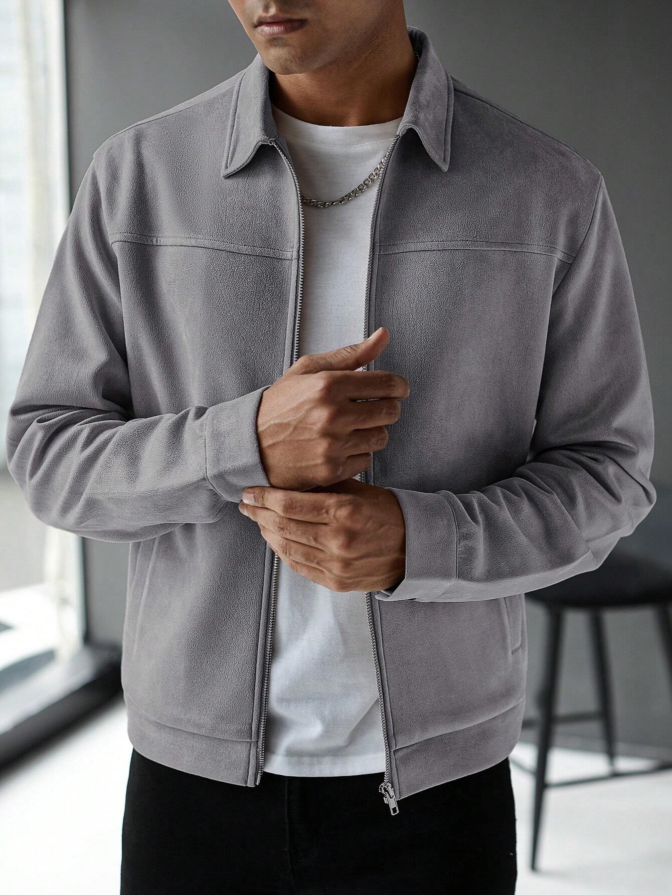 Old Money Casual Solid Color Jacket - Image 6