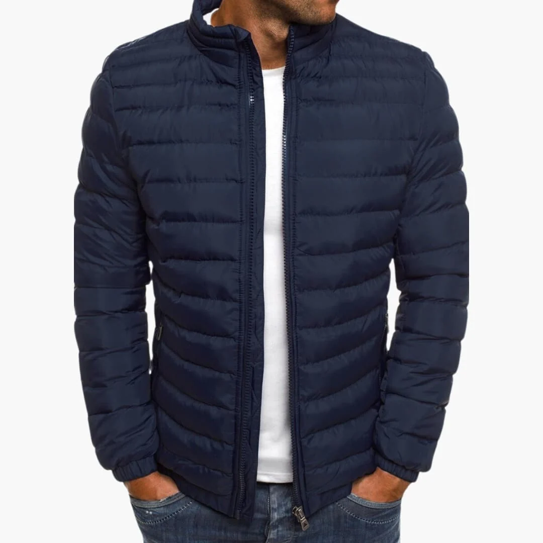 Old Money Elegant Warm Quilted Jacket - Image 2