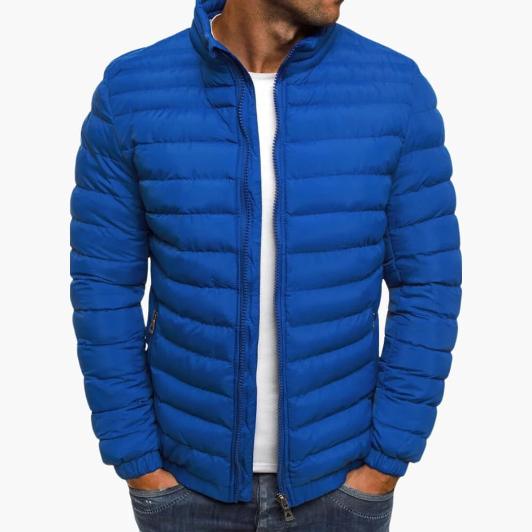 Old Money Elegant Warm Quilted Jacket - Image 3