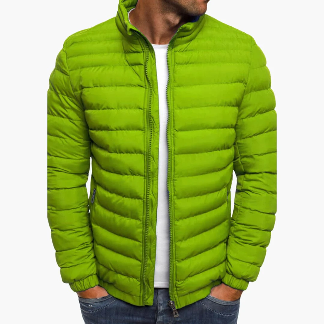 Old Money Elegant Warm Quilted Jacket - Image 4