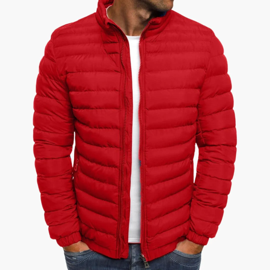 Old Money Elegant Warm Quilted Jacket - Image 5