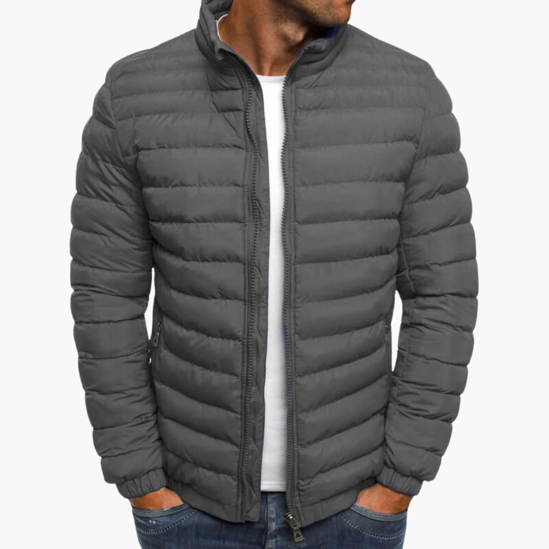 Old Money Elegant Warm Quilted Jacket - Image 6