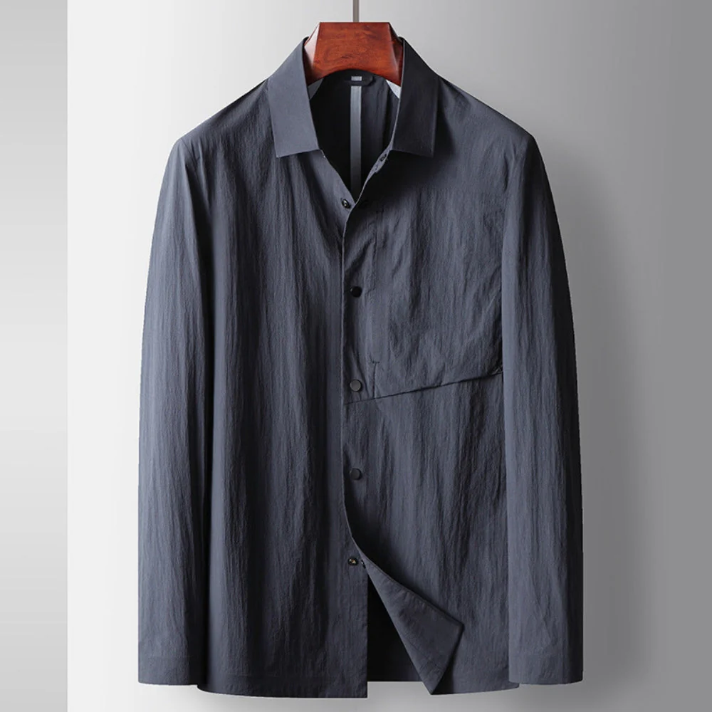Old Money Lapel Non-Iron Casual Jacket