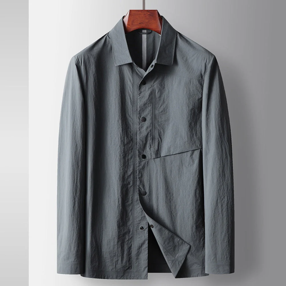 Old Money Lapel Non-Iron Casual Jacket - Image 4