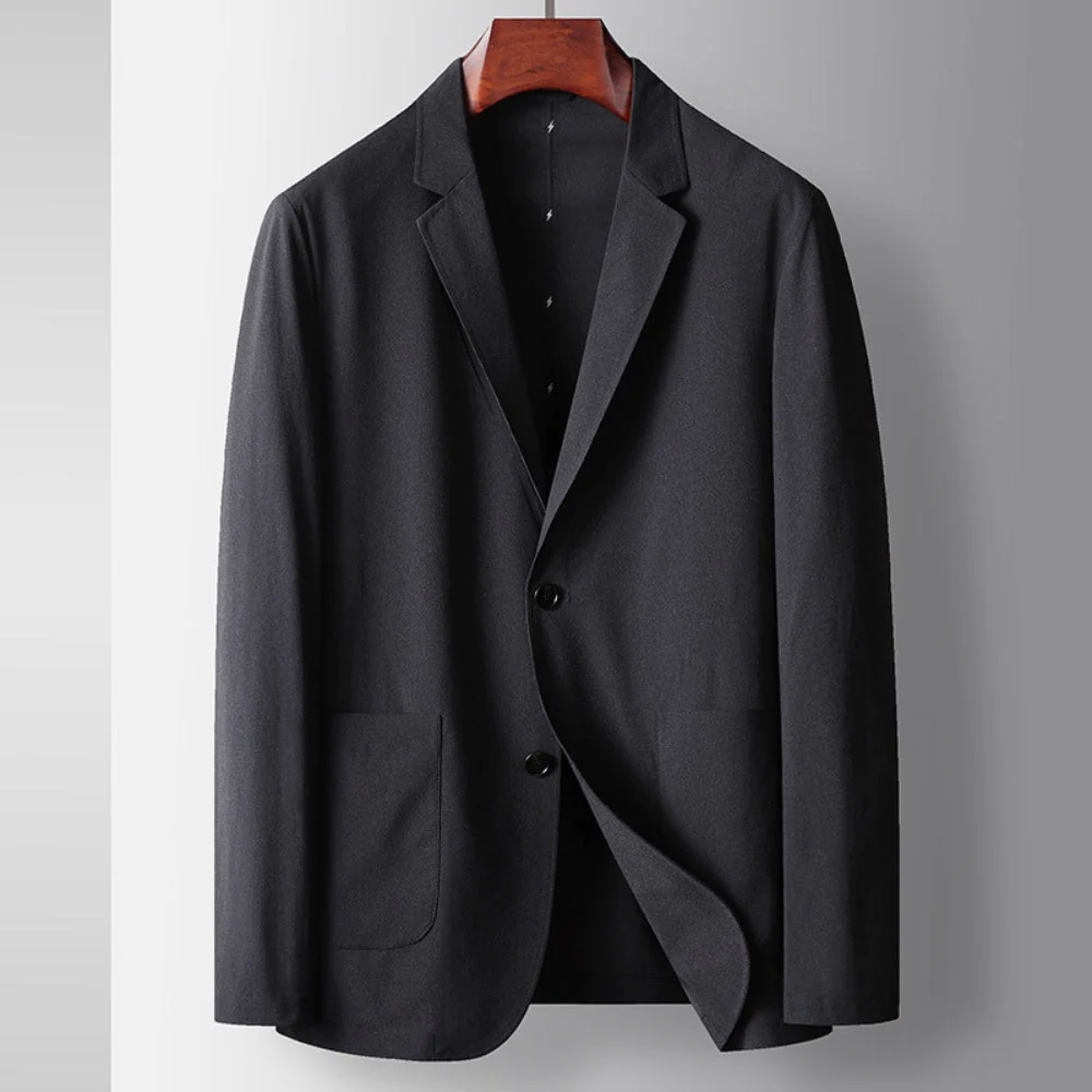 Old Money Light Luxury Elastic Business Suit Jacket - Image 5