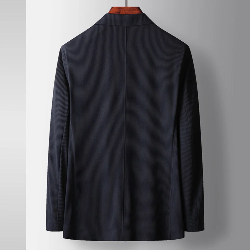 Old Money Light Luxury Stretch Business Suit Jacket - Image 2