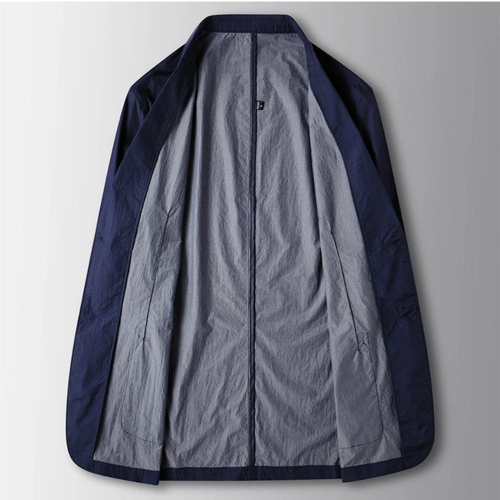 Old Money Light Luxury Sun-Proof Single-Breasted Suit Jacket - Image 5