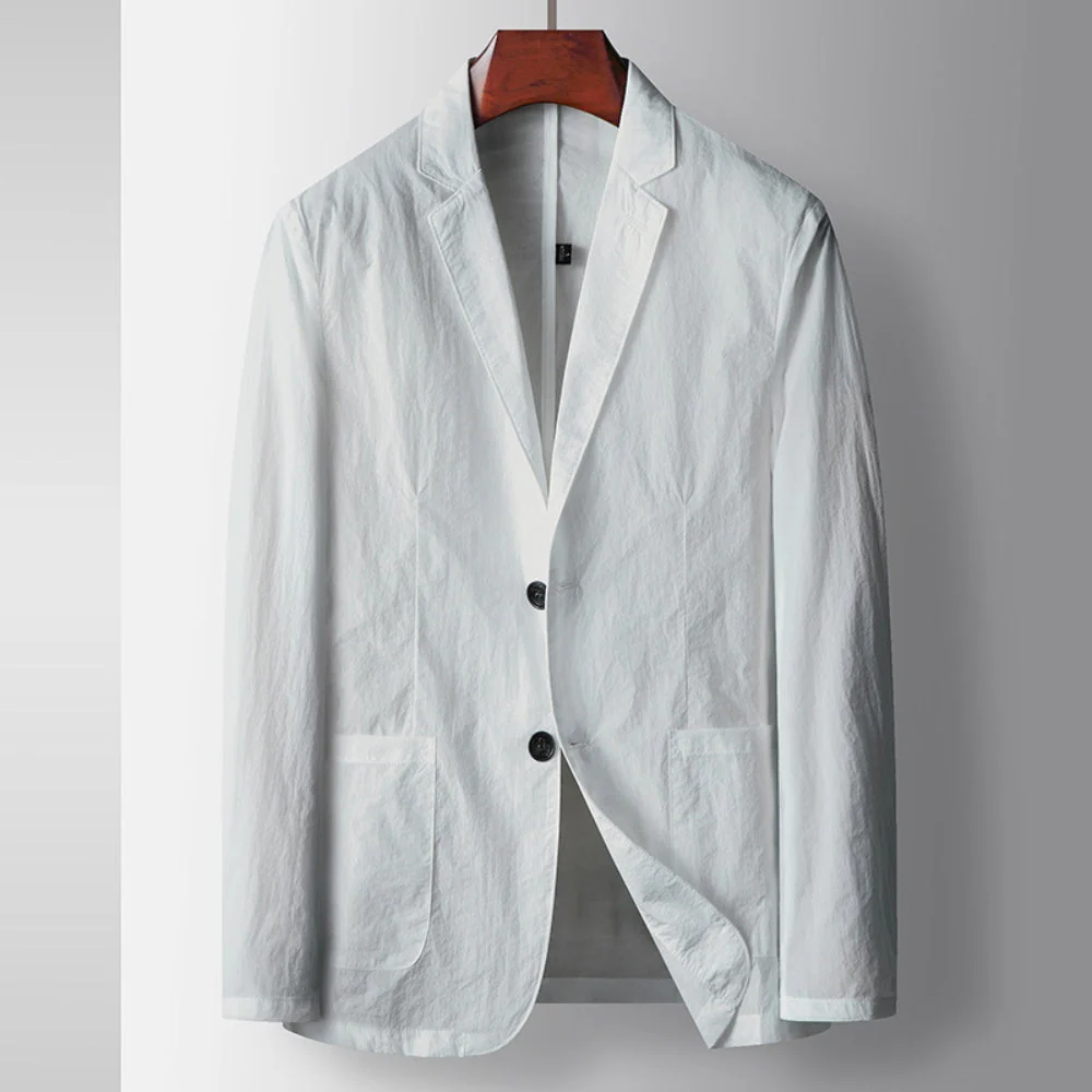 Old Money Light Luxury Sun-Proof Single-Breasted Suit Jacket - Image 9