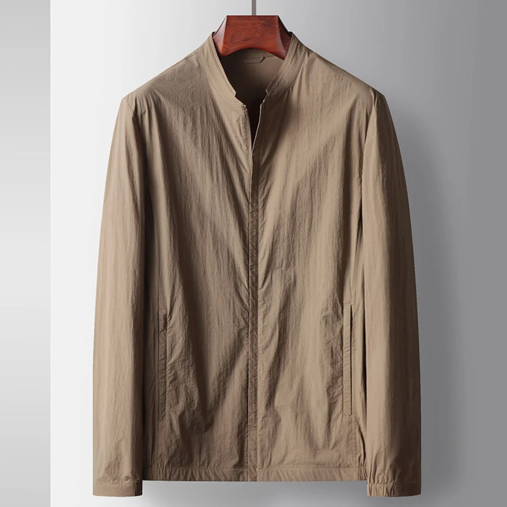 Old Money Stand-Up Collar Luxury Business Casual Jacket - Image 5