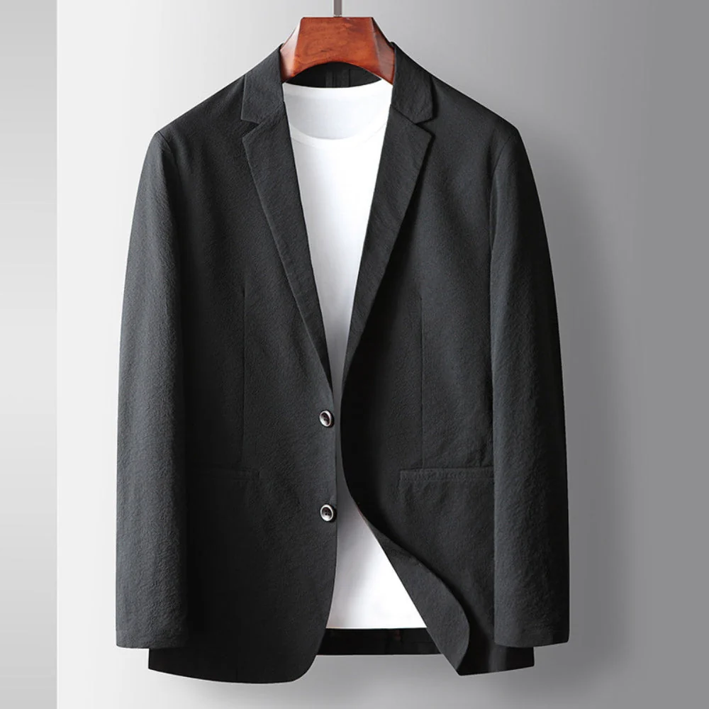 Old Money Wrinkle-Resistant Elastic Business Jacket - Image 5
