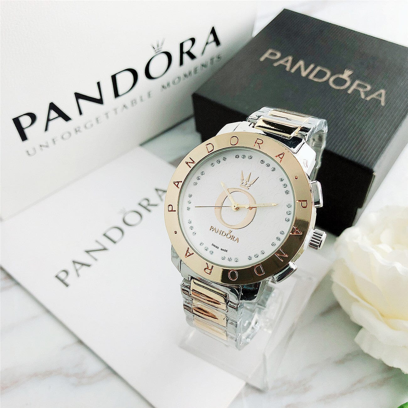P A N D O R A Classic Glamour + Bracelet Charms - Image 2