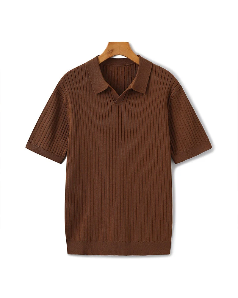 Premium Ribbed Polo - Image 25