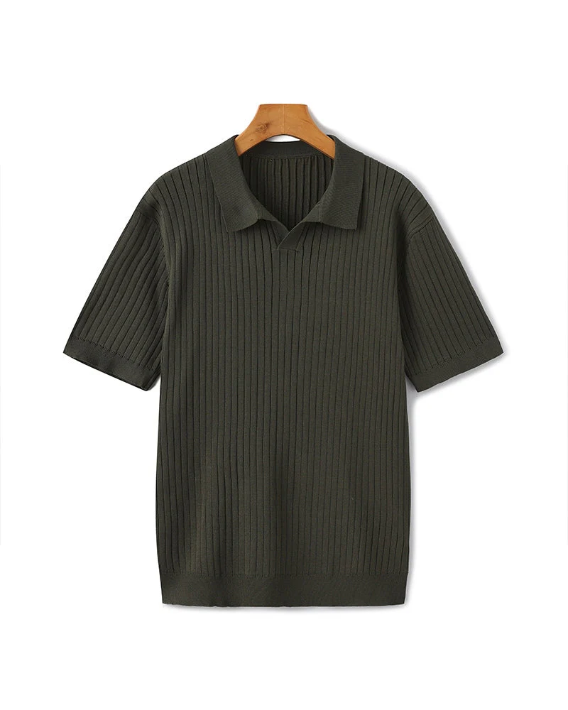 Premium Ribbed Polo - Image 27