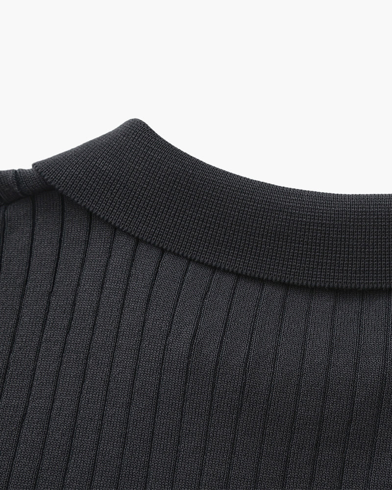 Premium Ribbed Polo - Image 9