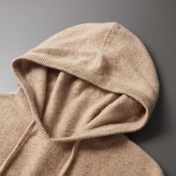 Pure Cashmere Hoodie Sweater - Image 5