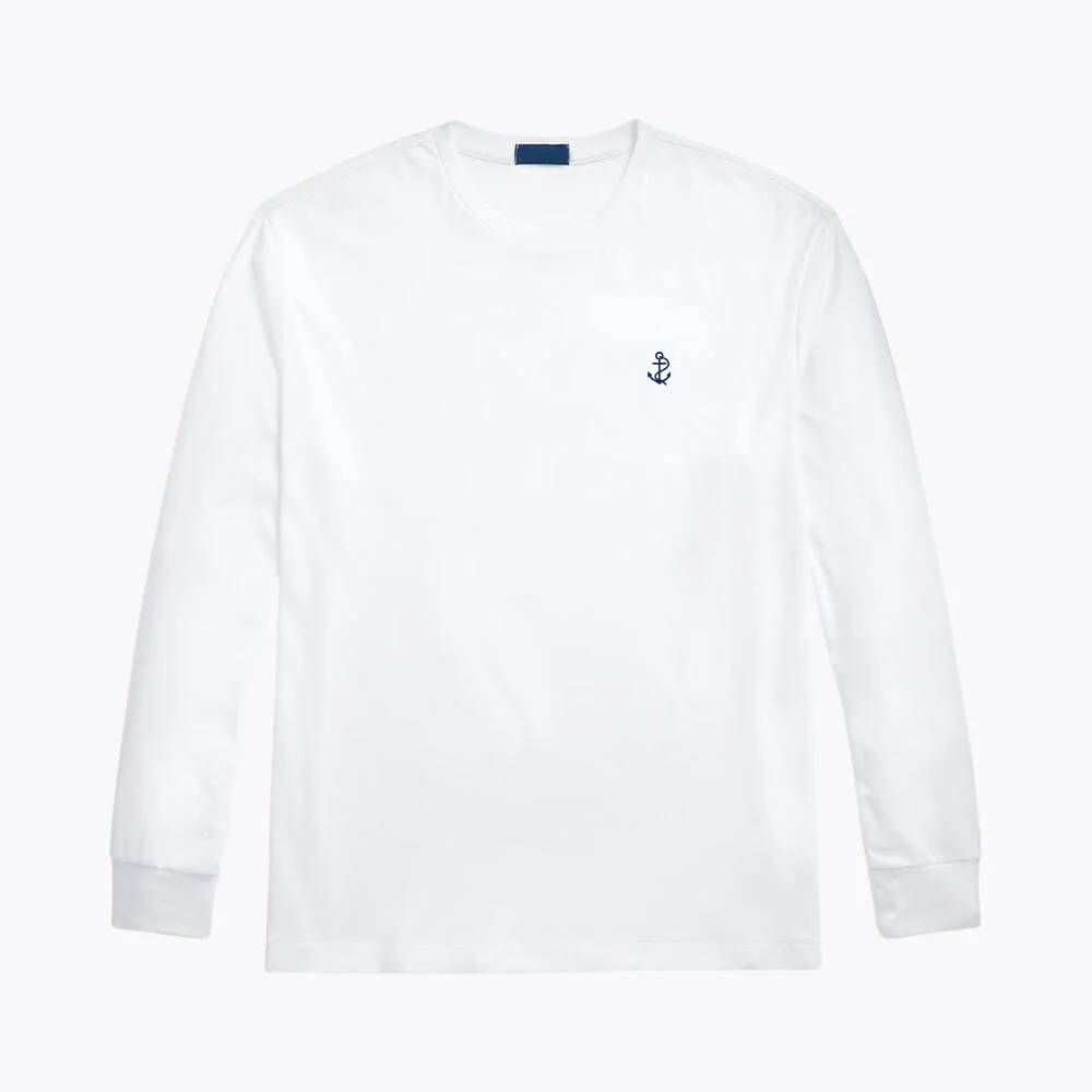 Classic Fit Soft Cotton Crewneck T-Shirt - Image 5