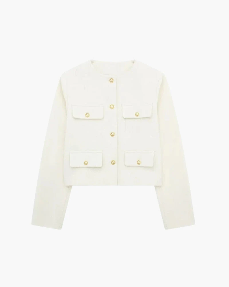 Savile Crop Blazer - Image 6