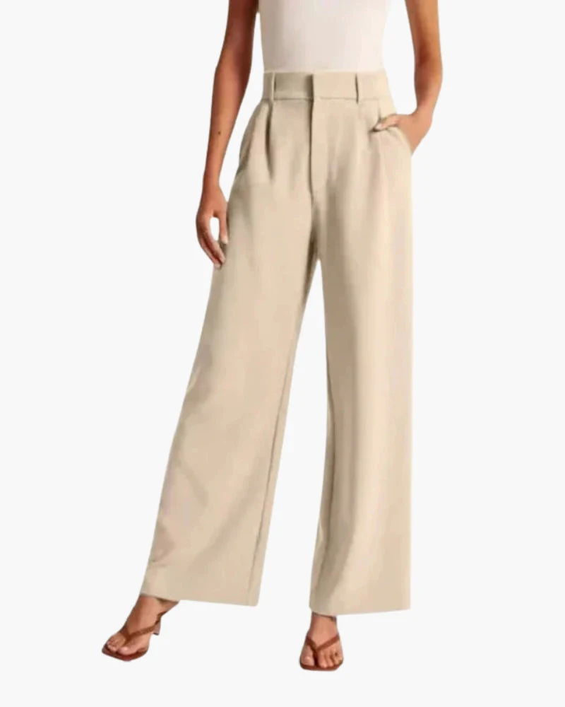 Serena Wide-Leg Trousers - Image 3