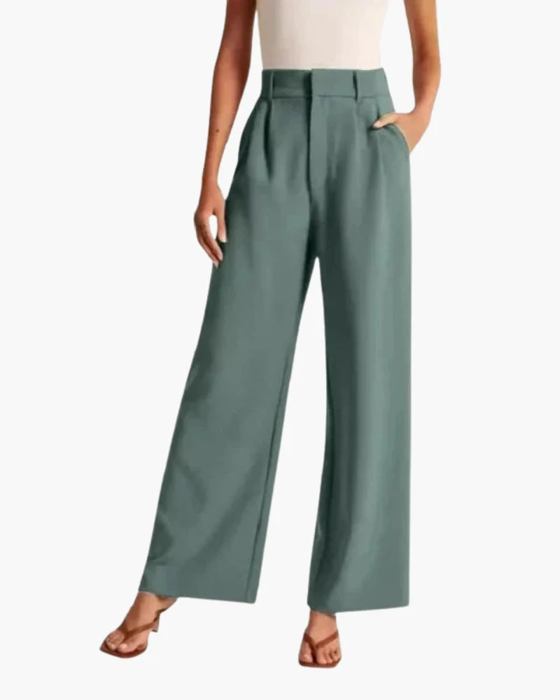 Serena Wide-Leg Trousers - Image 4