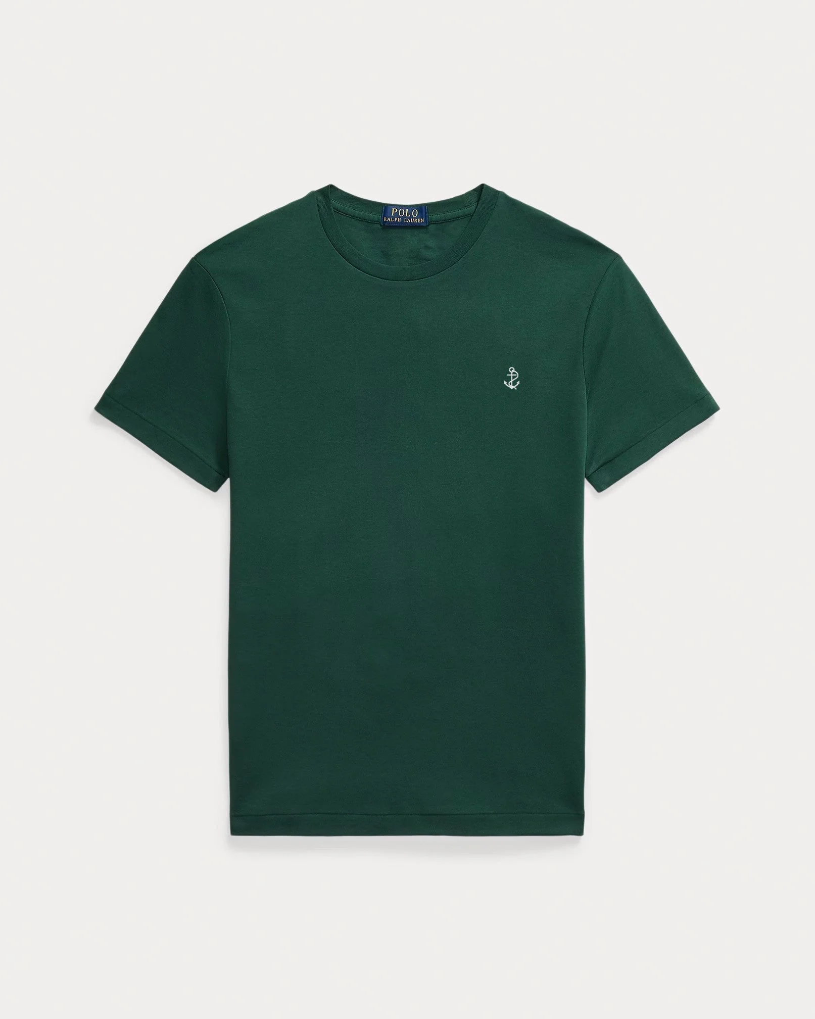 Slim fit jersey crew neck t-shirt - Vintage Pine