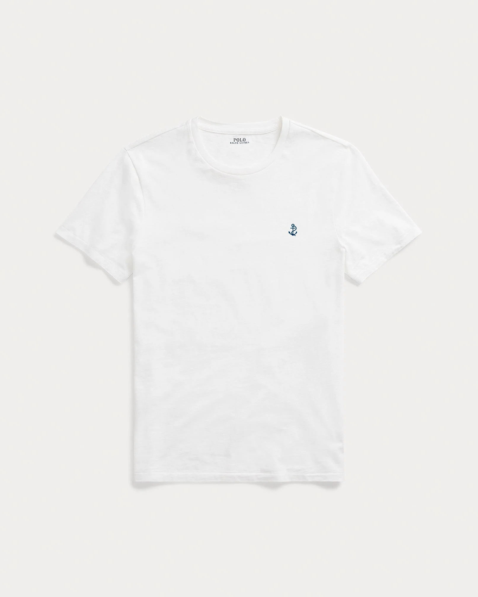 Slim fit jersey crew neck t-shirt - White